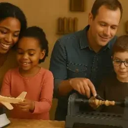 Parent & Child Woodworking Course Parent & Child Woodworking Course